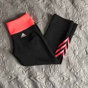 Adidas crop workout pants